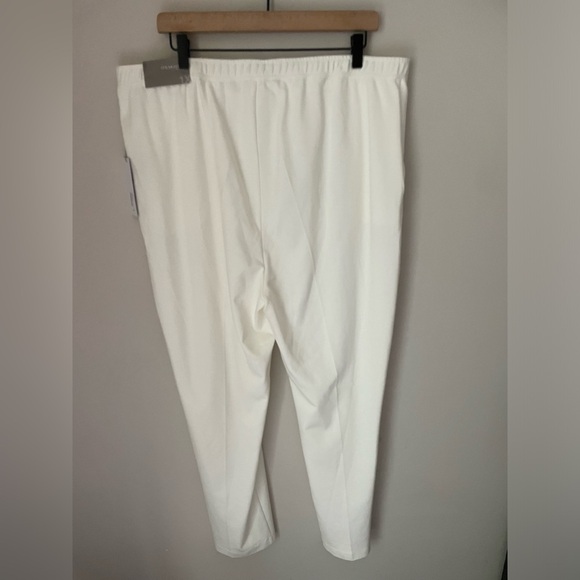Soft Surroundings Karina Pants in Star White Size 1X NWT - Picture 11 of 13